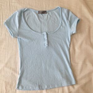 Ripped Blue Top from Urban